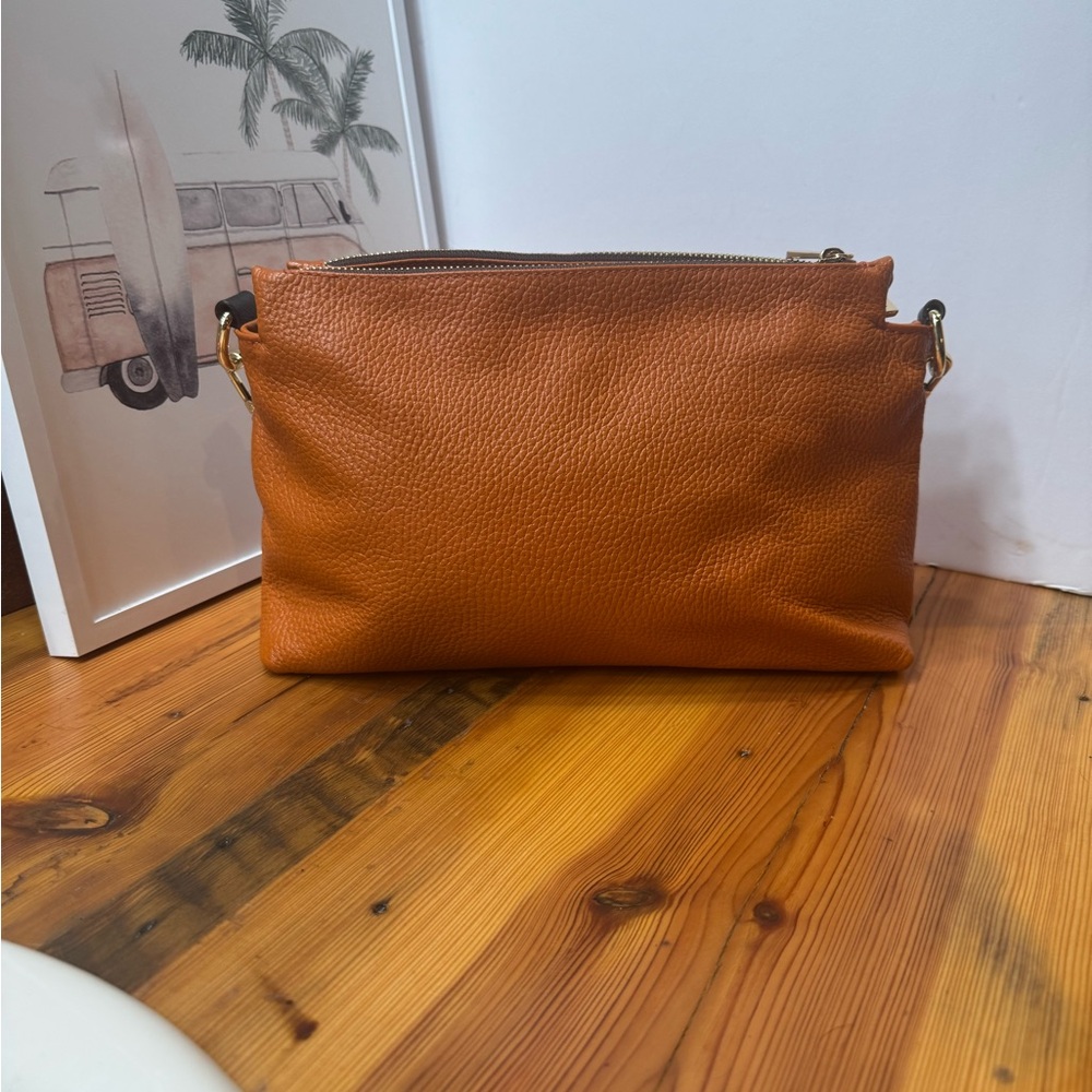 Valentina Tangerine made in Italy Bag - Picture 4 of 14